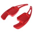 thumbnail image 1 of Par Rojo Volante Cambio Paleta Funda para Coche Aluminio Aleación, 1 of 6