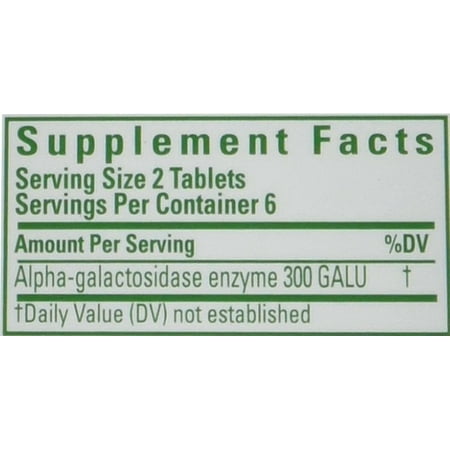 beano To Go Gas Prevention | Bloating Relief | 12 Tablets