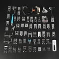 thumbnail image 4 of Piezas de máquina de coser Ecomeon 62 piezas prensatelas compatibles con Brother Babylock Singer Janome Elna Toyota New Home Simplicity Necchi Kenmore, 4 of 5