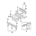 thumbnail image 3 of Suitable for Honda Ridgeline 06-24 2006-2024 trunk bed drain plug cover, 3 of 4
