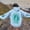 Blue, variant on Women's "Protect The Ocean" Graphic Hoodie, Oversized Long Sleeve Pullover, Sea Life Print Casual Sweatshirt with Pockets, 13 Colors, S-XXL