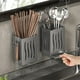 thumbnail image 4 of Soporte de utensilios de pared - Plástico ABS con ganchos - Organizador de cubiertos de cocina, 4 of 5
