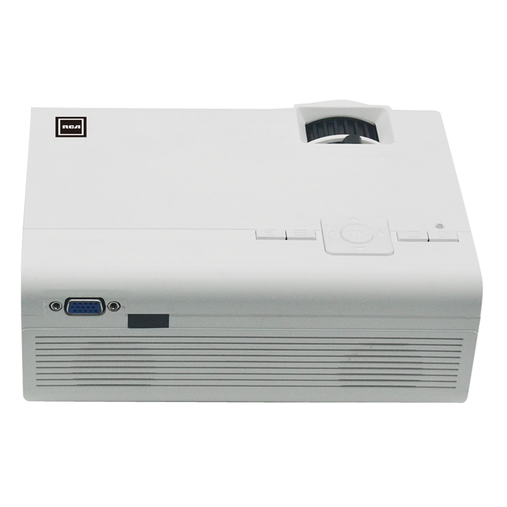 RCA 480P LCD Home Theater Projector - Up to 130" RPJ136, 1.5 LB, White - image 5 of 16