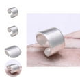 thumbnail image 1 of Copper Ring Artistic Decorative Wide Edge Open Ring for Daily Wear, 1 of 8