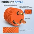 thumbnail image 4 of Nilight RV Power Adapter 30 Amp to 15 Amp, TT-30P Male to 5-15R Female for RV, Generator, Camper, Caravan, 4 of 4