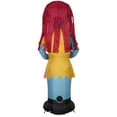 thumbnail image 3 of 5 Foot Nightmare Before Christmas Sally for Halloween by Airblown Inflatables, 3 of 7