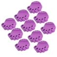 thumbnail image 4 of 10 Uds Organizador De Pigmentos Soporte De Pluma Para Tatuaje Silicona Seguro Lavable Reutilizable Estable Soporte Portátil Para Tazas De Tinta Desechables Tapas De Pigmento De Tatuaje(púrpura), 4 of 5