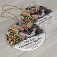 thumbnail image 3 of Our Second Christmas Together Ornament 2025, Custom Name Text Couple Photo Date Christmas Ornament Keepsake, 2nd Christmas Ornament Gift for Dating Anniversary, 3 of 5