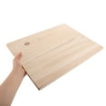 thumbnail image 5 of Homoyoyo Ceramic Clay Wedging Board with Wood Base, Khaki Drying Board for Pottery Sculpting and Craft Accessories, 1 Set, 5 of 7