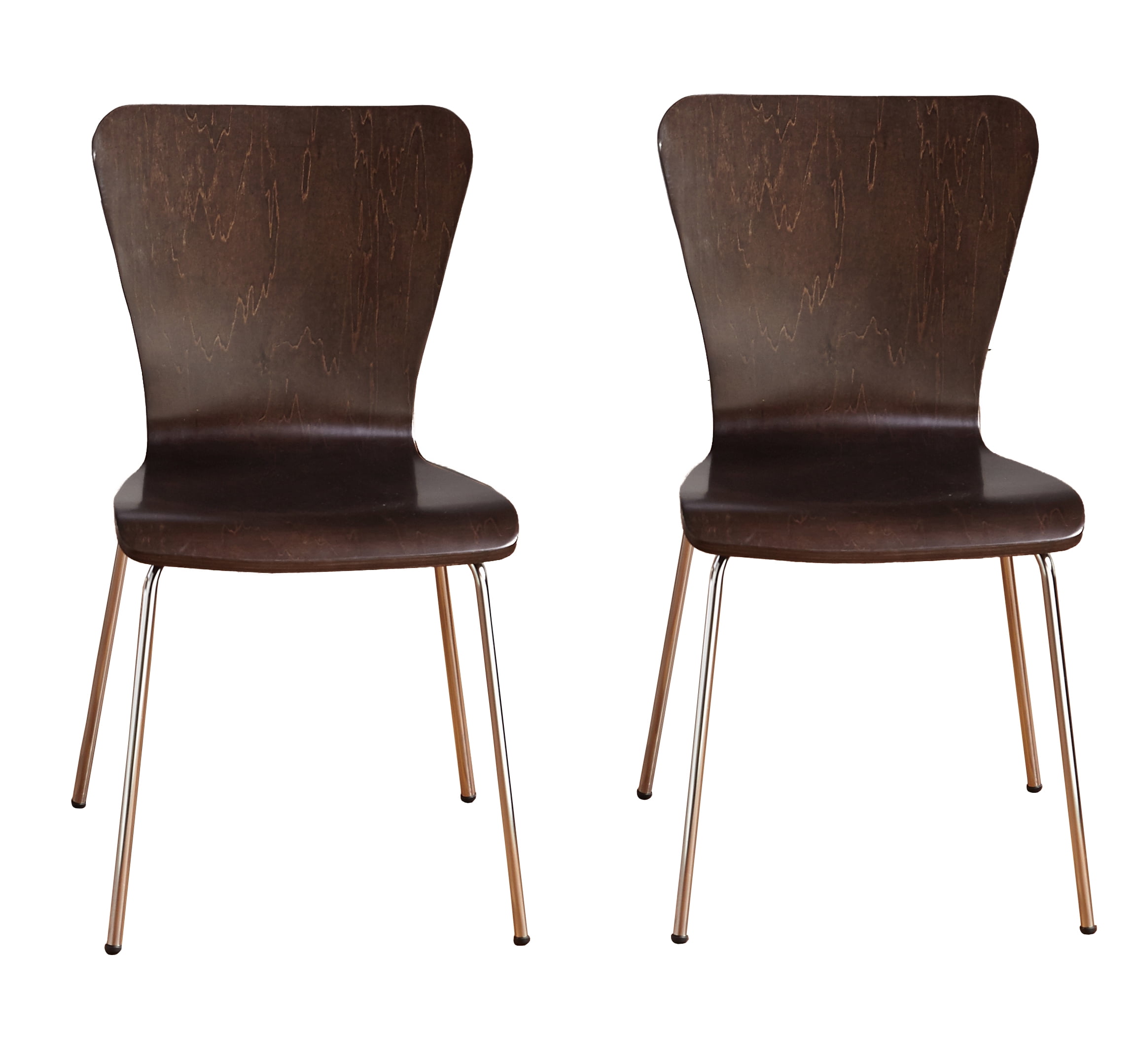 Pisa Bentwood Chair, Set of 2, Espresso