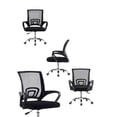 thumbnail image 3 of Silla de Escritorio Ejecutiva para Oficina con Respaldo Tela de Malla Negro OLU OLU OLUMESH/Ejecutiva Mesh/Ergonomica, 3 of 11