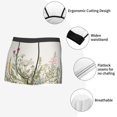 thumbnail image 3 of Fuzoiu Herbs and Wildflowers Print Men's Ultra Breathable Underwear,No Riding Up Boxer Briefs with ComfortFlexible Waistband-Medium, 3 of 5