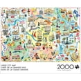 thumbnail image 2 of Rompecabezas Buffalo Games Fay Ford, mapa de la ciudad grande, 2000 unidades, 2 of 8
