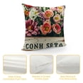 thumbnail image 4 of Qinduosi Pillow Covers, of Spring Pillow Covers, Fresh Flower Market Spring Decorations Throw Farmhouse Pillowcase Cushion Case for Spring Home Décor White, 4 of 5