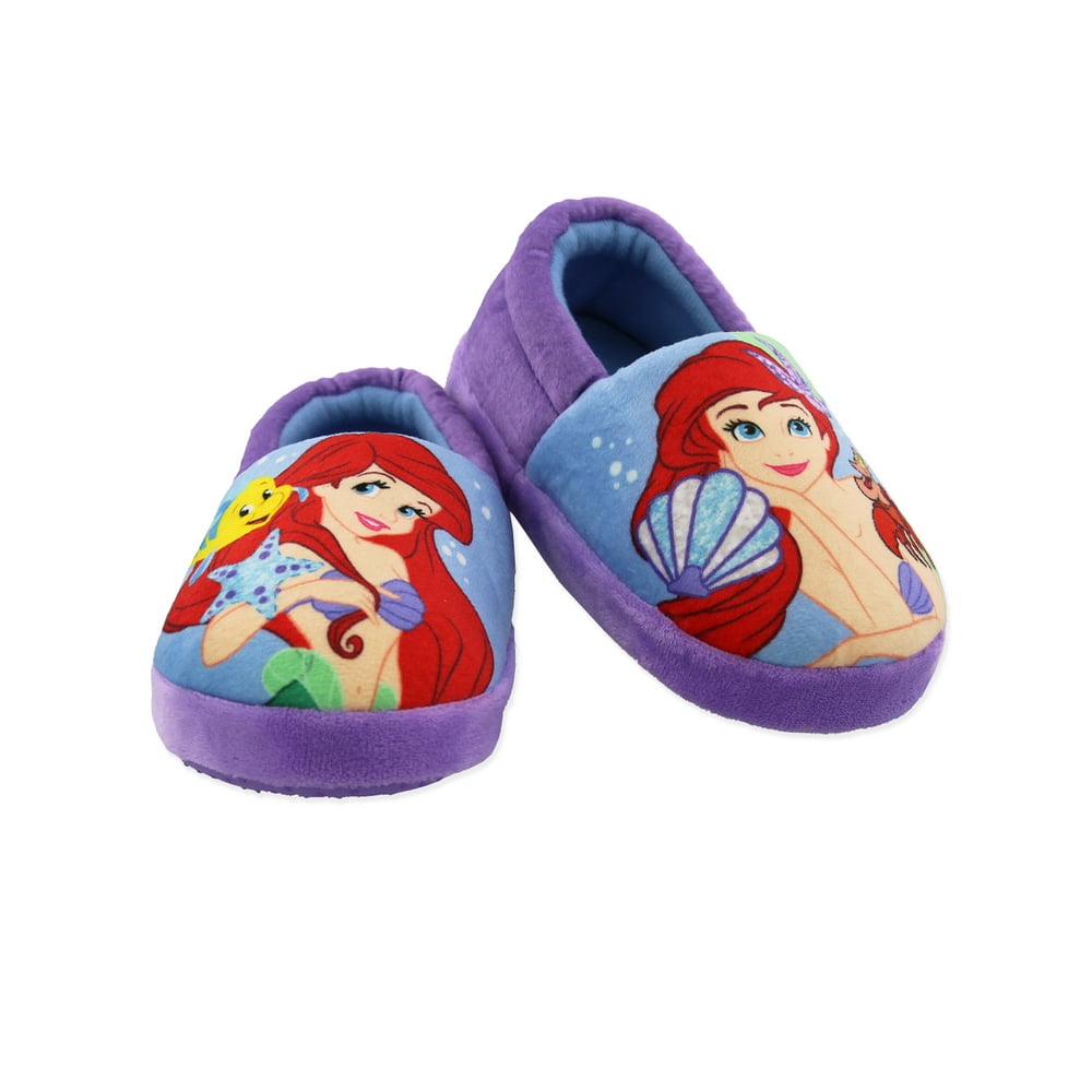 Disney Princess Ariel The Little Mermaid Girls Toddler Aline Slippers