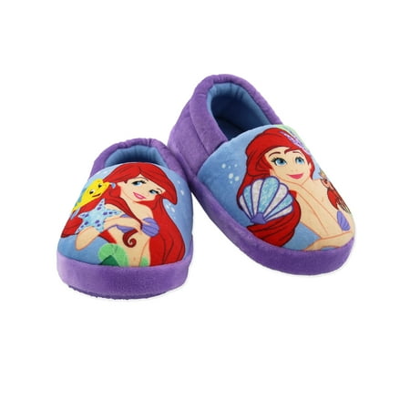 

Disney Princess Ariel The Little Mermaid Girls Female Toddler Aline Slippers Purple CH89188