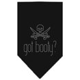 thumbnail image 1 of Got Booty Rhinestone Bandana Black Large, 1 of 1