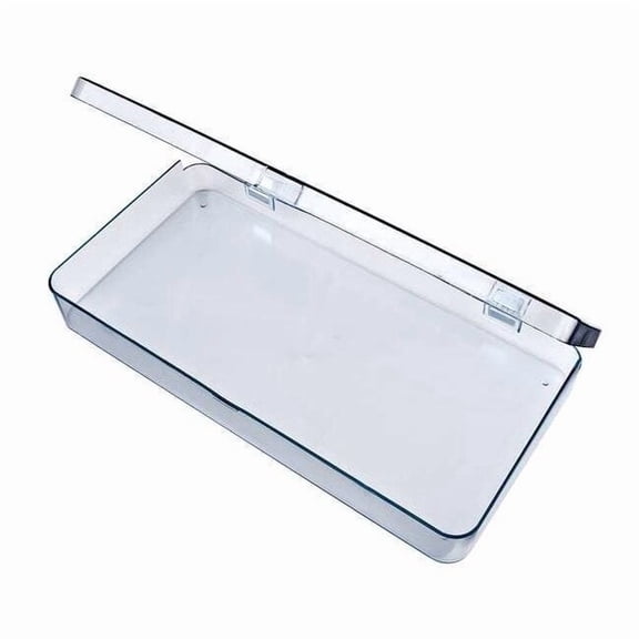 Flambeau Plastic, Storage Box, 1-1/2 in D x 1 11/16 in H x 6-1/8 in W 5129-1