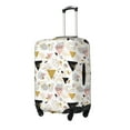 thumbnail image 2 of Kdxio Geometric Triangle Pattern Luggage Cover for Travel,Elastic and Durable,Fits 18-32 Inch,-No luggage included, 2 of 8