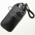 thumbnail image 3 of Protection Car Key, 2 Pieces Mini Car Key Protection Keyless Go Protective Cover Radio Key Shielding Key Case Leather Key Case Key Bag Radiation Prote, 3 of 5