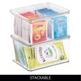 thumbnail image 3 of iDesign Stackable Hinged-Lid Pantry or Kitchen Storage Box - Lidded Storage Box for Organizing Cabinets and Under Sinks, 3 of 8