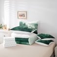 thumbnail image 6 of Feelyou Men Rustic Landscape Twin Bedding Sets 7pcs, Green Tree Plant Comforter Set, 6 of 8
