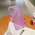 thumbnail image 2 of 2-Layer Phone Case for iPhone 16, Military-Grade Protection, Luxury Shockproof Slim Thin Lightweight Anti-Scratch, PC + TPU Material, 2 In 1 Translucent Case for iPhone 16, Purple, 2 of 7