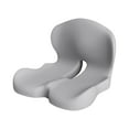 thumbnail image 2 of Celinva Orthopedic Cushion, Seat Cushion for Truck Driver, Memory Foam L-Shaped Integrated Seat Cushions, Lumbar Support for Long Sitting Office Worker,F, 2 of 9