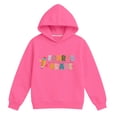 thumbnail image 4 of Chandail en Molleton pour Enfants Garçon Manches Longues Imprimé Chandails en Molleton à Capuche Col Rond Chandail Automne Hiver Vêtements Fille 9-10 Ans, 4 of 4