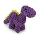 thumbnail image 1 of Juguete de Peluche chirriante goDog Checkers Dinos Bruto Morado Mini para Perro, 1 of 8