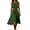 Army Green, variant on 2026 Summer Dress for Women Sleeveless Round Neck Linen with Elastic Waist Flowy A-Line Midi Dress for Work or Weekend