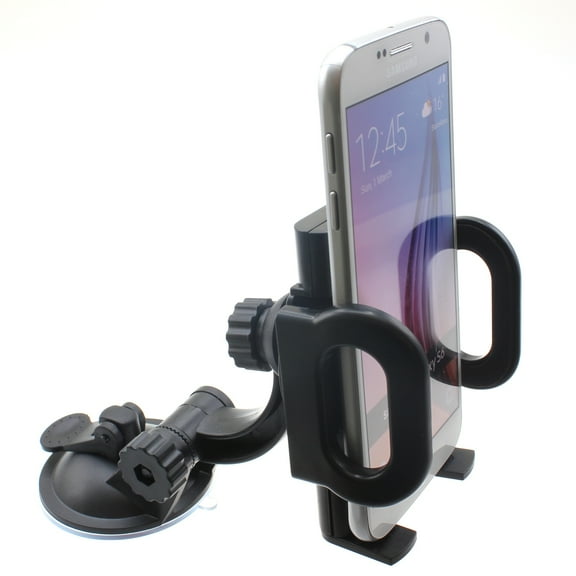 Windshield Car Mount for Samsung Galaxy Z Fold4 Phone - Holder Glass Cradle Swivel Dock Q7X Compatible With Galaxy Z Fold4 Model