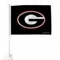 thumbnail image 1 of Georgia Bulldogs Car Flag, 1 of 1