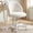 White, variant on Favory Office Vanity Chair with Wheels Comfy Desk Chair for Girls Cute Computer Small Armless Adjustable Height Swivel for Home Bedroom Task-White