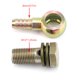 thumbnail image 5 of Par de accesorios de enfriador de aceite de reacondicionamiento de motocicleta M12 * 1,25 mm Adaptador de cabeza de bola M8, 5 of 5