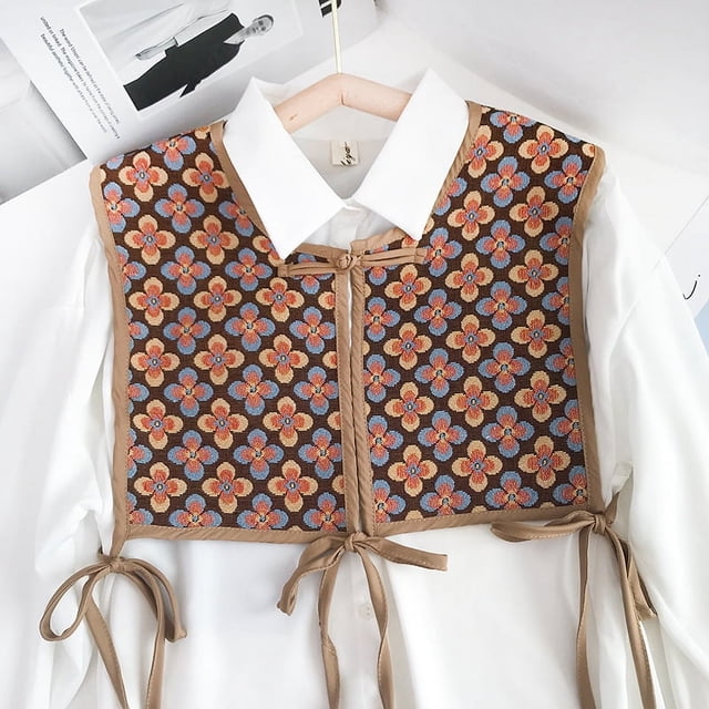 Chaleco de tirantes de moda artística de primavera para mujer, chaleco de chal pequeño decorativo retro a la moda