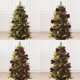thumbnail image 1 of Lazo de Navidad para Decoración de Árbol de Navidad, Lazo de Terciopelo, 1 of 7
