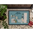 thumbnail image 3 of Smooth Fox Terrier in Bathtub Indoor or Outdoor Mat 18x27 CK7520MAT, 3 of 4
