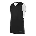 thumbnail image 3 of Augusta Sportswear 2XL Alley-Oop Reversible Jersey Black/White 1166, 3 of 4