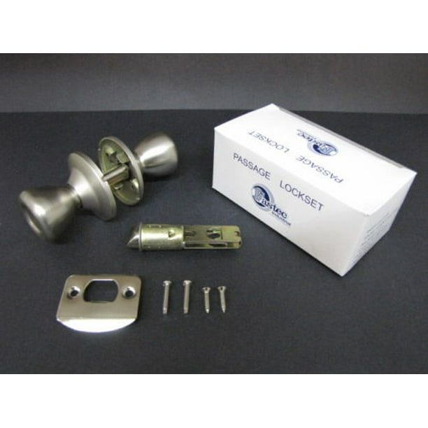 Mobile Home Door Knob Stainless Brushed Interior handle Passage Non