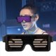 thumbnail image 4 of 8 modos de luz LED colorida dinámica gafas de fiesta de baile batería incorporada carga USB, 4 of 8