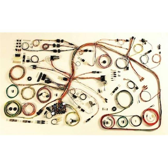 American Autowire 510368 Classic Update Complete Car Wiring Harness Complete - Ford Truck 1967 ...
