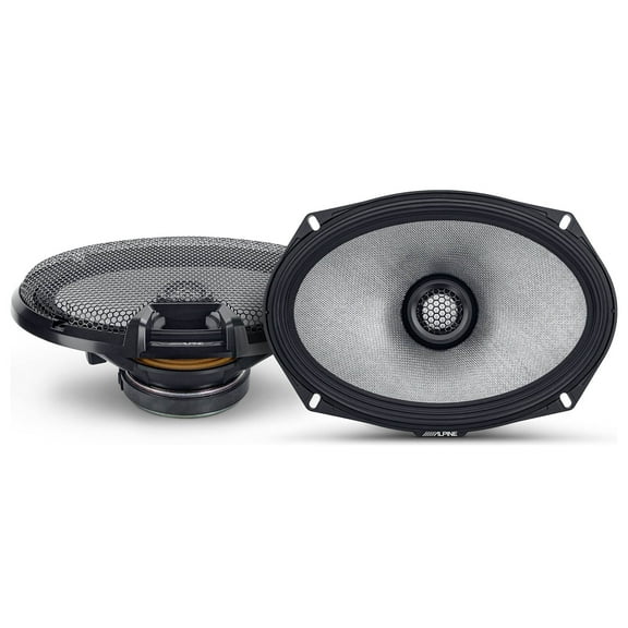 Alpine R2-S69 R-Series 6x9" Coaxial Car Speakers - Pair