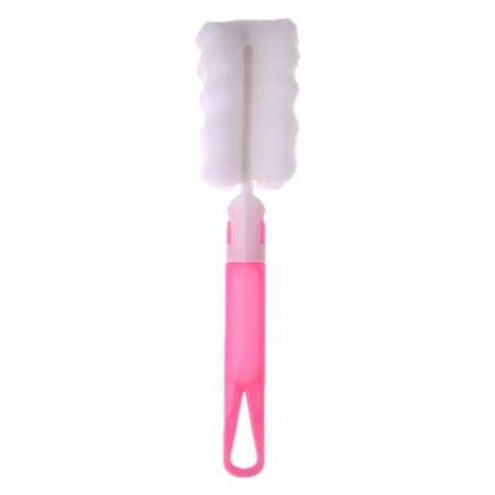 

Bafind Sponge Cup Brush Removable Handle Cup Cleaning Brush Bottle Scrubber(Pink)