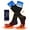Blue, variant on LATITOP Heated Socks for Men Women,7.4V 22.2Wh Rechargeable Battery with APP Control,5 Levels Temperature Electric Socks for Camping Hunting Skiing Cycling Riding