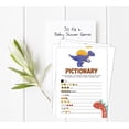 thumbnail image 2 of InkdotpotPack of 50,Boy BabyShower Party Collection,PictionaryBabyShower Party Games, Activities, Decorations,Dinosaur ThemeParty Supplies, 2 of 6