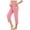 Pink, variant on pstuiky Maternity Yoga Pants Capri Pants for Women Elastic Waist with Pockets Stretch Comfortable Casual Long Pants for Pregnancy Wear Pregnancy Pants for Work