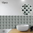thumbnail image 3 of Azulejos de pared autoadhesivos extraíbles para baño y cocina, PVC decorativo 15x15cm, 3 of 8