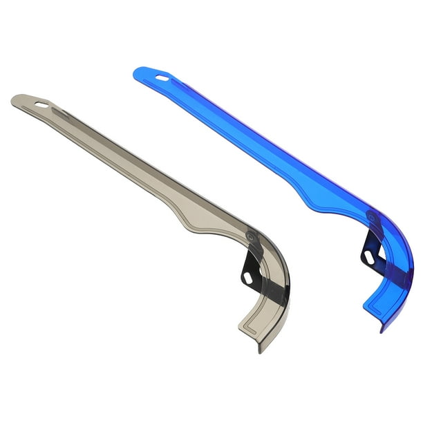 2 protectores de cadena de bicicleta de plástico transparente, resistentes al aceite, de repuesto para bicicletas de montaña y carretera.