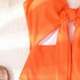 thumbnail image 5 of Traje de baño siamés de moda para mujer, conjunto de traje de baño Sexy con estampado calado en la cintura Fridja  nalpqowj55194, 5 of 5